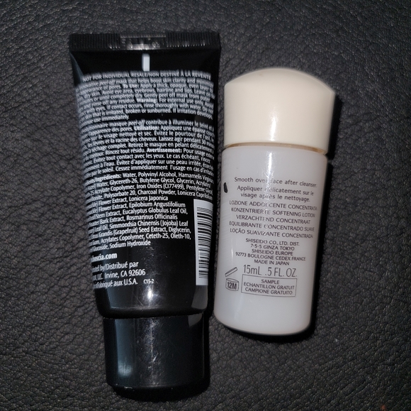 🔥$5 ADD ON - BOSCIA peel off black mask + SHISEIDO softening concentrate - Picture 2 of 4